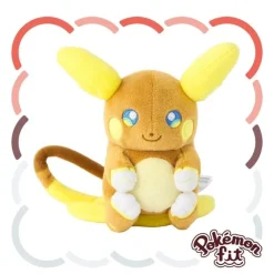 Pokemon Center Original Pokemon Fit A026 Alolan Raichu Plush Doll JAPAN