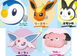 Takara Tomy Arts Capsule Toy|Capsule Toy*Pokemon Face Ring Mascot Part 5 All 5 type Set Capsule Toy JAPAN OFFICIAL