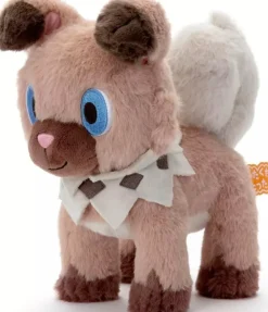 TAKARA TOMY ARTS Pokemon|Plush Toy*Pokemon Kuta Kuta Tatta Plush Doll S Rockruff JAPAN OFFICIAL
