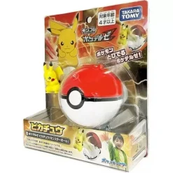 TakaraTomy Pokemon Moncolle Poke Out Pikachu Poke Ball JAPAN OFFICIAL