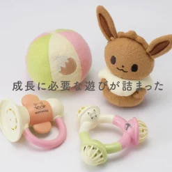 Toyroyal Pokemon*Pokemon MONPOKE Rattle Set Eevee JAPAN OFFICIAL