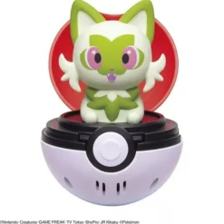 Takara Tomy Pokemon Peekaboo Toy Sprigatito JAPAN OFFICIAL