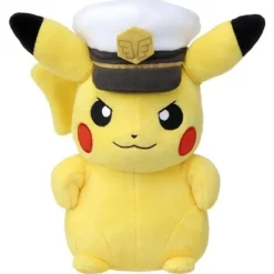 TAKARA TOMY Pokemon*Pokemon Plush Doll Captain Pikachu JAPAN OFFICIAL