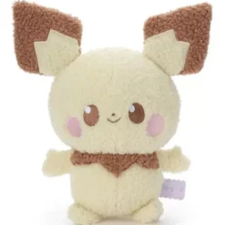 Takara Tomy Pokemon Pokepeace Pichu Plush Doll M JAPAN OFFICIAL