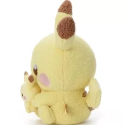 Takara Tomy Pokemon Pokepeace Pikachu with Mini Plush Ver. Plush Doll JAPAN OFFICIAL