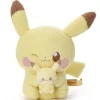 Takara Tomy Pokemon|Plush Toy*Pokemon Pokepeace Pikachu with Mini Plush Ver. Plush Doll JAPAN OFFICIAL