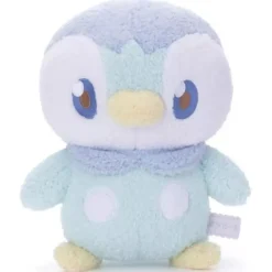 Takara Tomy Pokemon|Plush Toy*Pokemon Pokepeace Piplup Plush Doll M JAPAN OFFICIAL