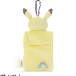 TAKARA TOMY ARTS Pokemon Pokepeace Plush Card Case Pikachu JAPAN OFFICIAL