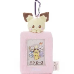 TAKARA TOMY ARTS Pokemon Pokepeace Plush Card Case Pichu JAPAN OFFICIAL