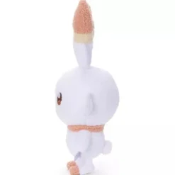 Takara Tomy Pokemon Pokepeace Scorbunny Plush Doll M JAPAN OFFICIAL
