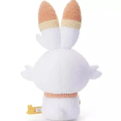 Takara Tomy Pokemon|Plush Toy*Pokemon Pokepeace Scorbunny with Mini Plush Ver. Plush Doll JAPAN OFFICIAL