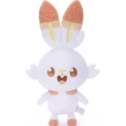 Takara Tomy Plush*Pokemon Pokepeace Scorbunny Plush Doll M JAPAN OFFICIAL