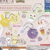 TAKARA TOMY ARTS Pokemon Pokepeace Sweets Mascot Part 1 All 4 Types Set Capsule Toy JAPAN