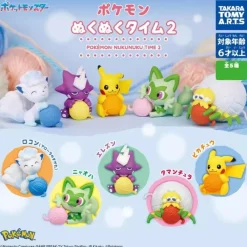 Takara Tomy A.R.T.S Figure|Pokemon*Pokemon Warm Time 2 Complete Set Figure Capsule toy JAPAN OFFICIAL