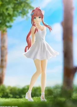 Good Smile Company POP UP PARADE Doki Doki Literature Club! Monika White Dress ver. Figure JAPAN