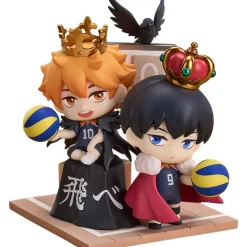 Good Smile Arts Shanghai Qset+ Haikyuu!! Shoyo Hinata & Tobio Kageyama Figure JAPAN OFFICIAL