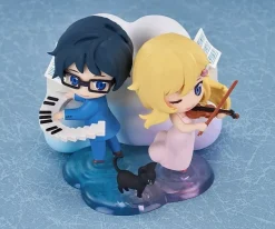 Good Smile Arts Shanghai Figure*Qset+ Your Lie in April Kaori Miyazono & Kosei Arima Figure JAPAN OFFICIAL