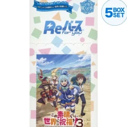 BUSHIROAD Cards*ReBirth for you KonoSuba 3 Booster Pack Box TCG JAPAN OFFICIAL