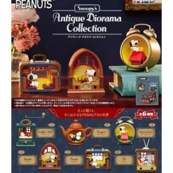 Re-Ment Figure*Peanuts Snoopy's Antique Diorama Collection Complete Set Figure JAPAN