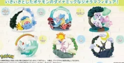 RE-MENT Pokemon Circular Diorama Collection Figure All 6 Set JAPAN OFFICIAL