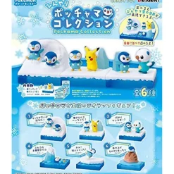 Re-Ment Figure|Re-Ment Pokemon Figure*Pokemon Cool Piplup Collection All 6 Types Complete Set Figure ZA-106