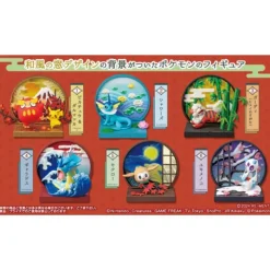 Re-Ment Pokemon Japanese Style Window Complete Set BOX Figure JAPAN OFFICIAL