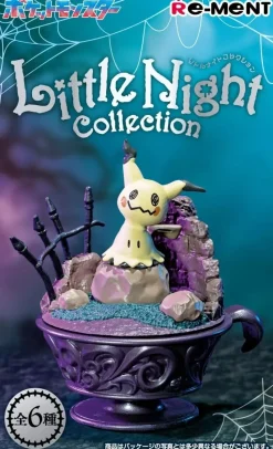 Re-Ment Pokemon|Re-Ment Pokemon Figure*Pokemon Little Night Collection All 6 type Set Figure JAPAN OFFICIAL