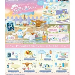 RE-MENT Sanrio Cinnamoroll Nanairo Osora No Cafe Terrace Full Set 8 BOX Figure