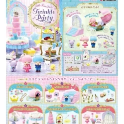 Re-Ment Sanrio Little Twin Stars Twinkle Party Full Set 6 BOX Figure JAPAN