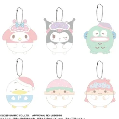 Max Limited Sanrio Characters Fuwakororin 7 6Pack BOX Plush JAPAN OFFICIAL