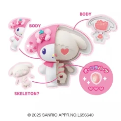 MegaHouse Sanrio Characters My Melody / Kuromi Dissection Puzzle Fantasy JAPAN OFFICIAL
