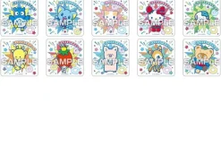 Ensky Other Toys & Hobbies|Sanrio Characters*Sanrio Characters Square Magnet Collection Gum 16Pack Box Candy Toy JAPAN