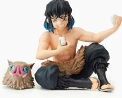 SEGA Demon Slayer*Demon Slayer Premium Chokonose Figure Inosuke Hashibira JAPAN OFFICIAL