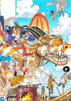Shueisha One Piece*ONE PIECE illustration Collection COLORWALK Vol.10 DRAGON JAPAN