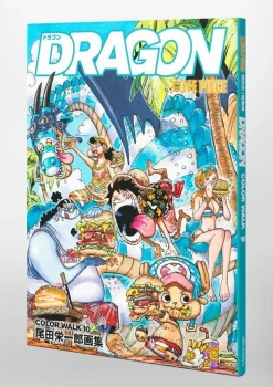 Shueisha One Piece*ONE PIECE illustration Collection COLORWALK Vol.10 DRAGON JAPAN