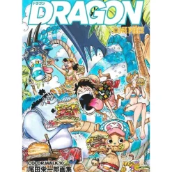 Shueisha ONE PIECE illustration Collection COLORWALK Vol.10 DRAGON JAPAN