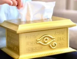 SK Japan Yu-Gi-Oh*SKJAPAN Yu-Gi-Oh Duel Monsters Gold Sarcophagus Tissues Case JAPAN OFFICIAL
