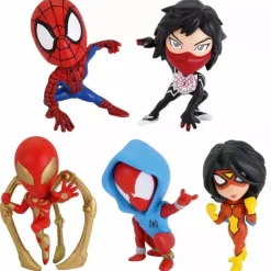 Takara Tomy Arts Spider-Man Figure Collection side PETER Complete Set Figure Capsule Toy JAPAN
