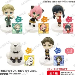Bushiroad Creative Spy×Family*SPY x FAMILY Miagetestar Collection Figure Box Ver. 6 Pack BOX Figure JAPAN