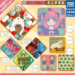 TAKARATOMY A.R.T.S Other Toys & Hobbies|Capsule Toy*SPY x FAMILY mini towel 8 Types Complete Set Capsule Toy ZA-706 JAPAN