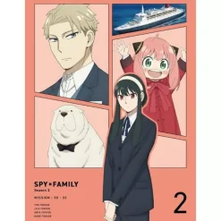 TOHO Spy x Family Season 2 Vol.2 First Limited Edition Blu-ray JAPAN OFFICIAL