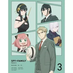 TOHO Spy x Family Season 2 Vol.3 First Limited Edition Blu-ray JAPAN OFFICIAL