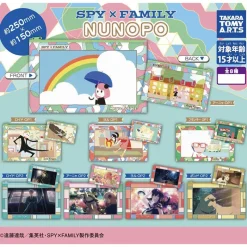 TakaraTomy Arts SPY×FAMILY NUNOPO All 8 Type Set Capsule Toy JAPAN ZA-760