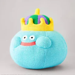 Square Enix Plush Toy*Dragon Quest Smile Slime Amigurumi King Slime Plush Doll JAPAN
