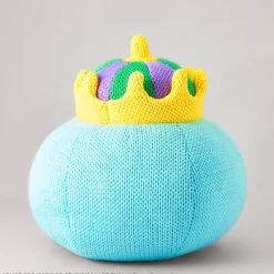 Square Enix Plush Toy*Dragon Quest Smile Slime Amigurumi King Slime Plush Doll JAPAN
