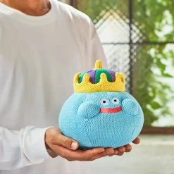Square Enix Plush Toy*Dragon Quest Smile Slime Amigurumi King Slime Plush Doll JAPAN