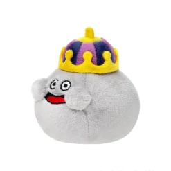 Square Enix Plush Toy*Smile Slime Let's Squeeze! Dragon Quest Metal King Plush JAPAN
