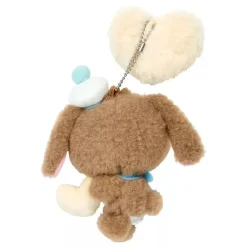 Sanrio Sanrio Characters*Sugar Bunnies Kurousa Mascot Holder Heisei Born Character Fluffy Heart Plush