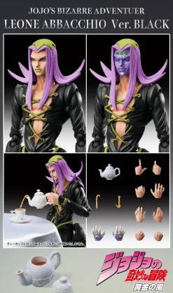 Medicos Entertainment Super Action Statue JoJo's Bizarre Adventure Leone Abbacchio Ver.BLACK Figure