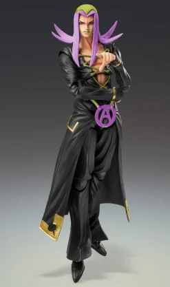 Medicos Entertainment Jojo'S Bizarre Adventure*Super Action Statue JoJo's Bizarre Adventure Leone Abbacchio Ver.BLACK Figure